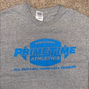 Gray Adult SM Primetime Athletics Football Shirt